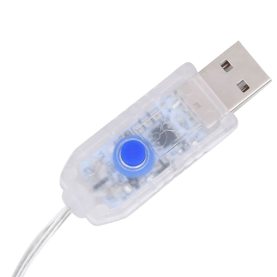 vidaXL Dekoracja świąteczna – renifery z saniami, 320 LED, akrylowa
