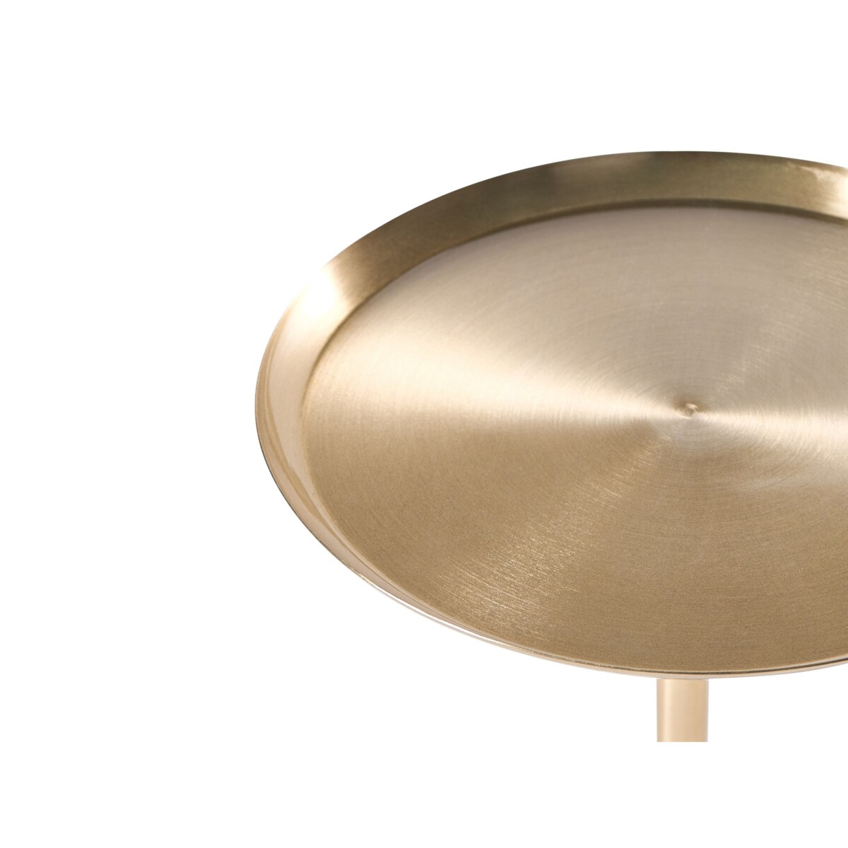 Stolik pomocniczy CAMELO Metal Biały marmur