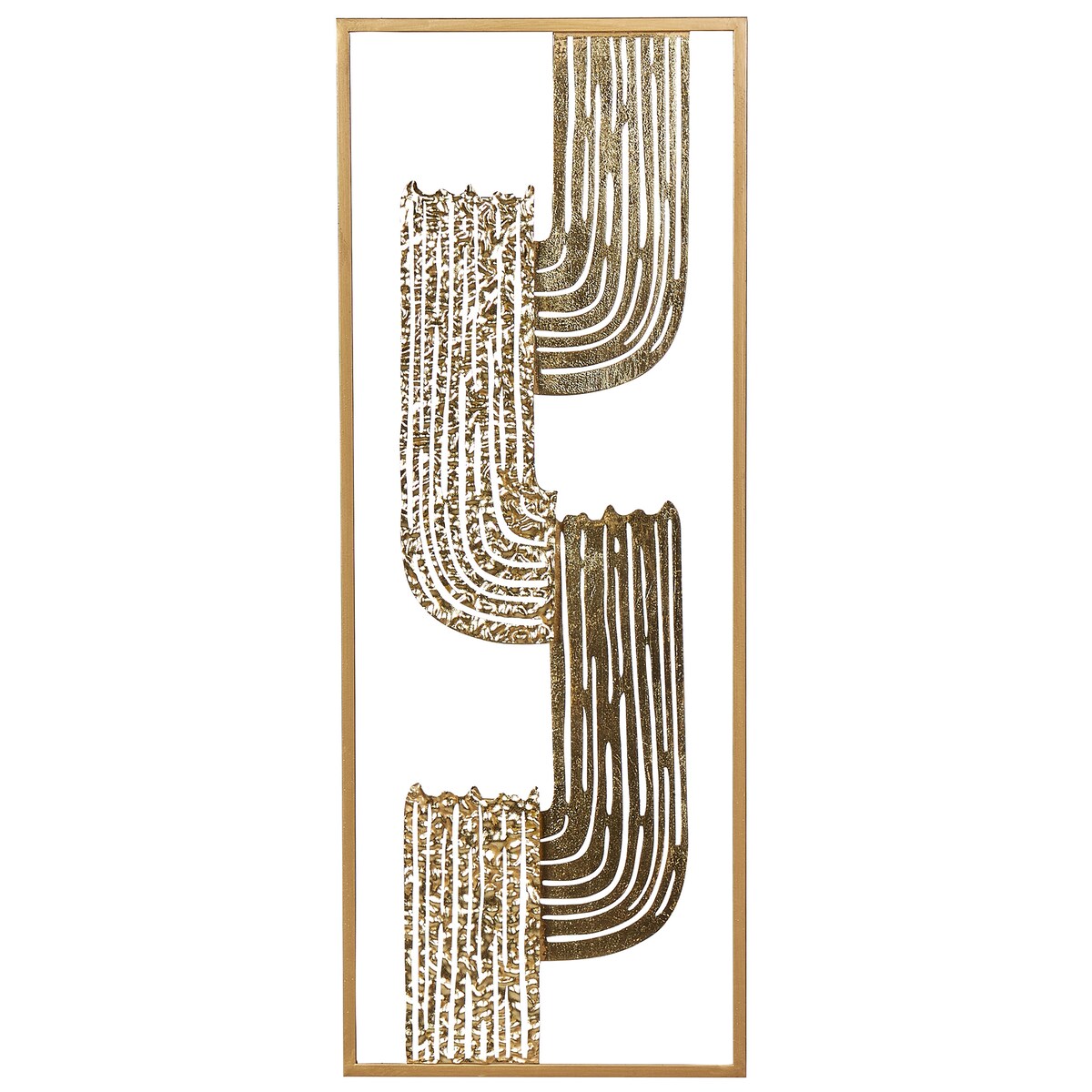 Dekoracja ścienna THULIUM Metal 75 cm Złoty