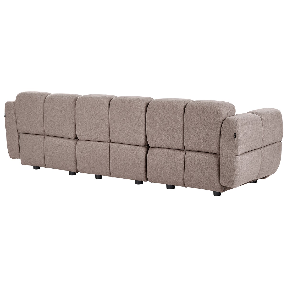 Sofa modułowa dla 3 osób MAKSABERG Beżowoszary