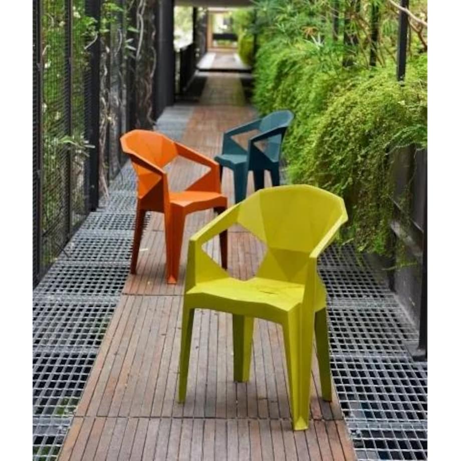 Krzesło MUZE żółte