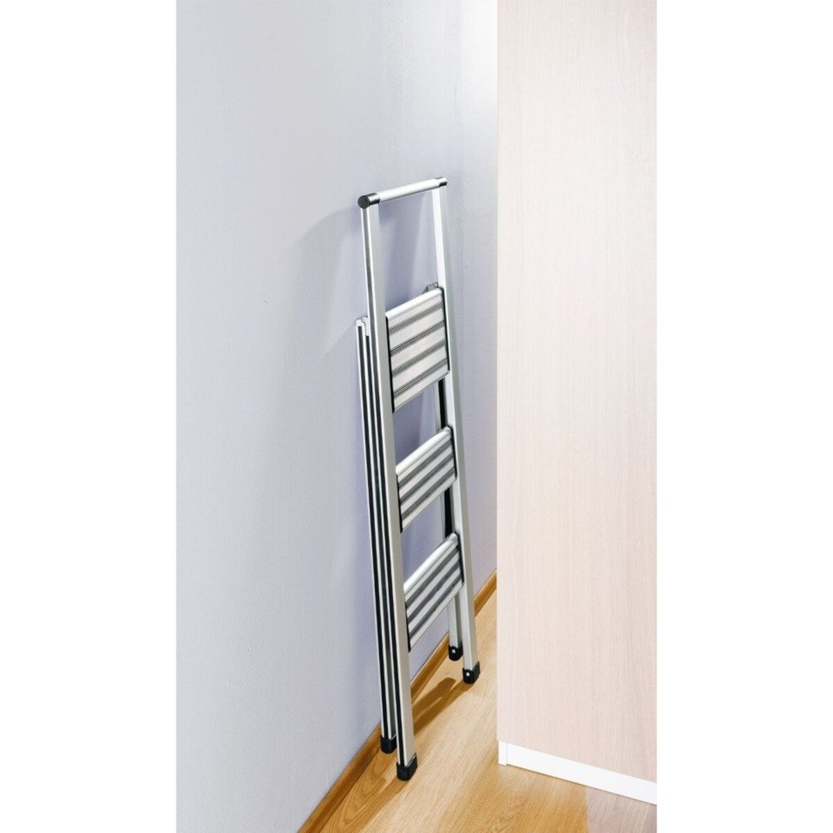 Aluminiowa drabina, 3-stopniowa, WENKO