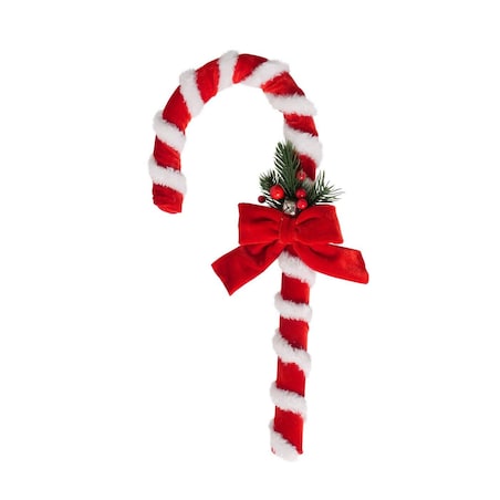 Miękka laska świąteczna VELVY, 40 cm