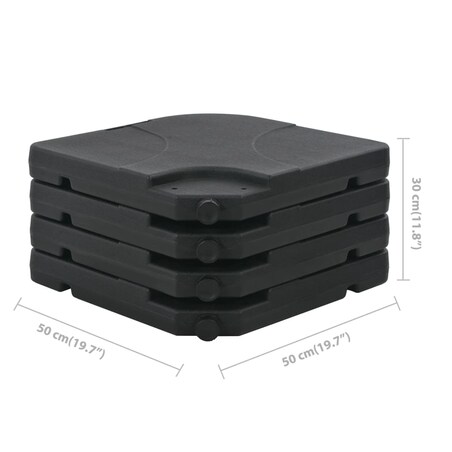 vidaXL Parasol ogrodowy z przenośną podstawą, taupe