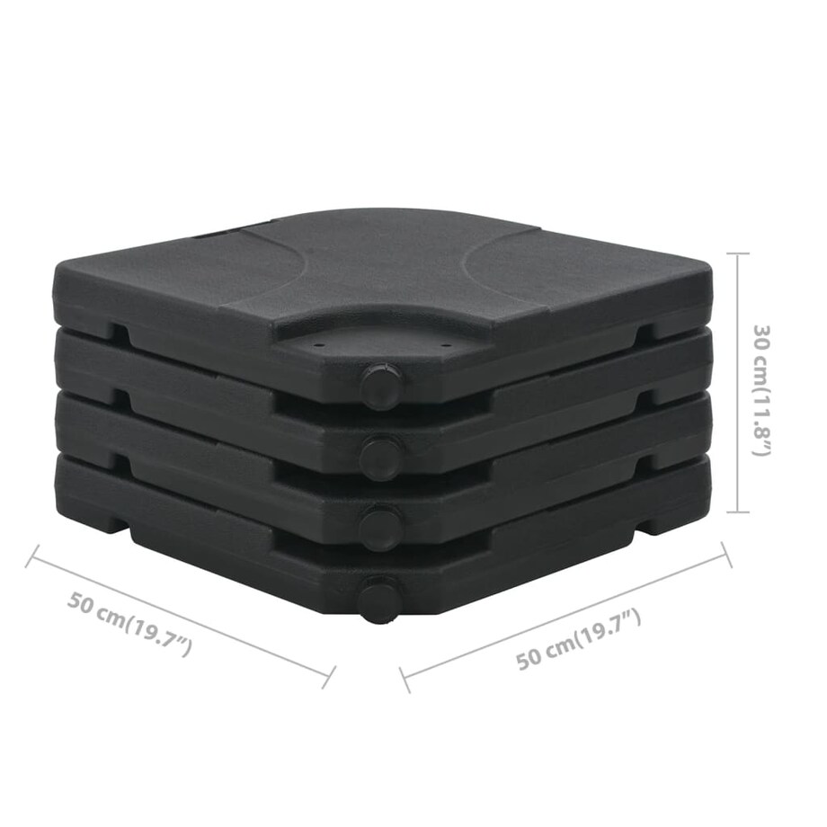 vidaXL Parasol ogrodowy z przenośną podstawą, taupe