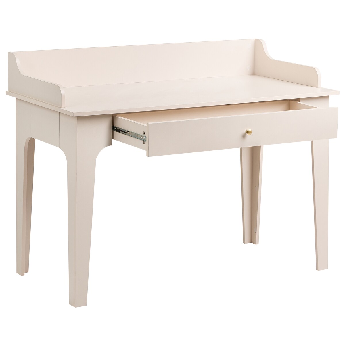 Biurko MONTIRA 118 cm 60 cm Jasnobeżowy