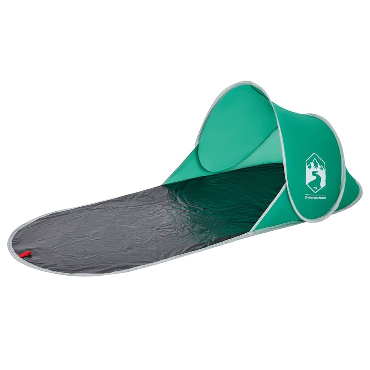 vidaXL Namiot plażowy typu pop-up, zielony, wodoszczelny