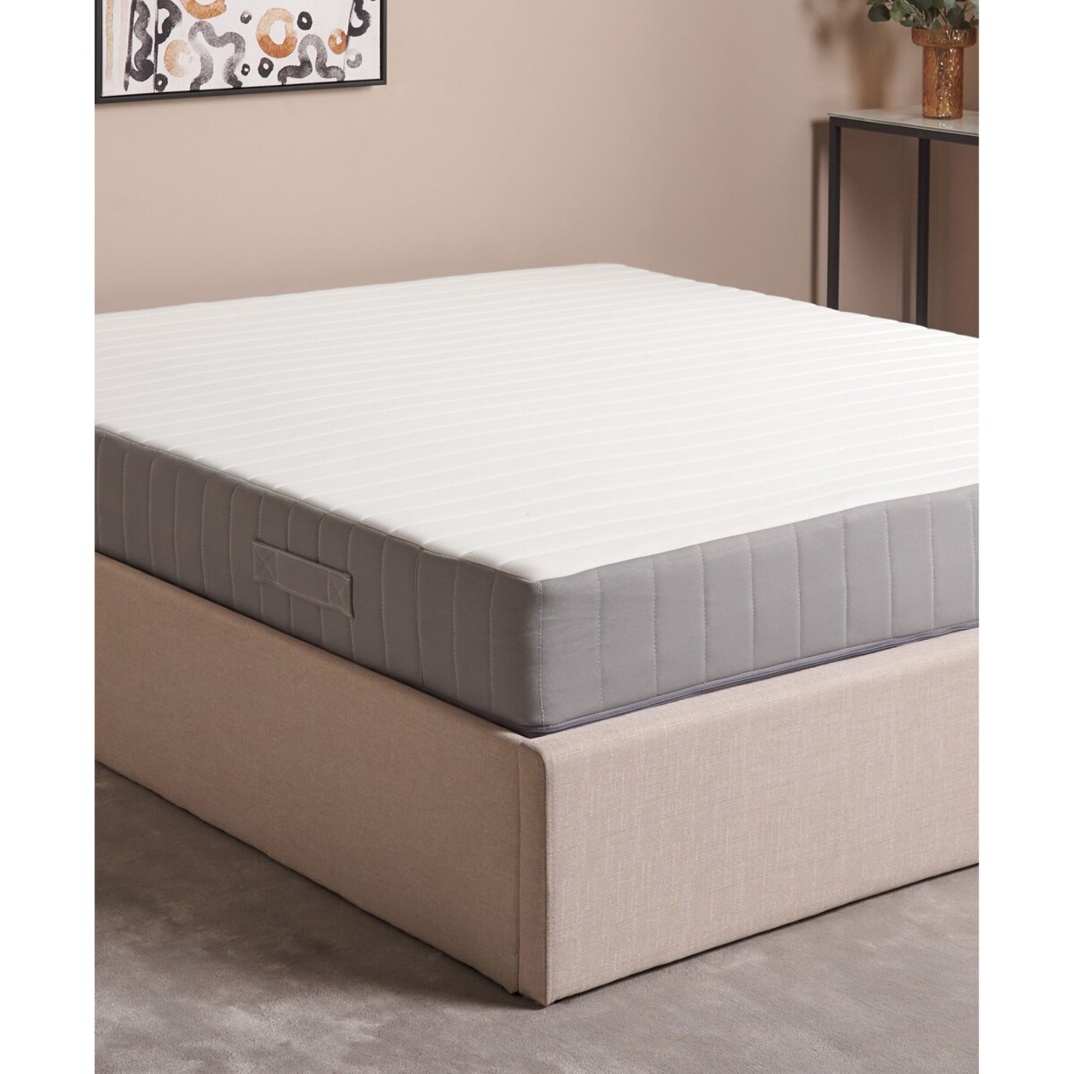 Materac kieszeniowy zdejmowalny pokrowiec 160 x 200 cm twardy CUSHY