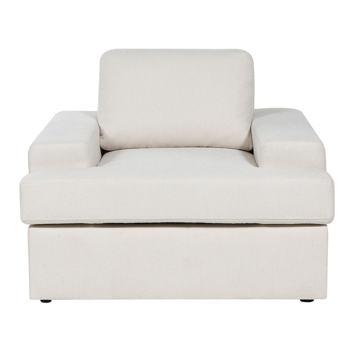 Komplet wypoczynkowy 4-osobowy jasnobeżowy ALLA