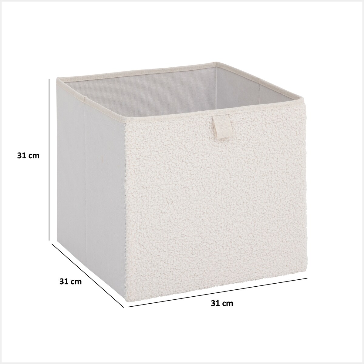 Pojemnik tekstylny MIX N'MODUL, 31 x 31 x 31 cm