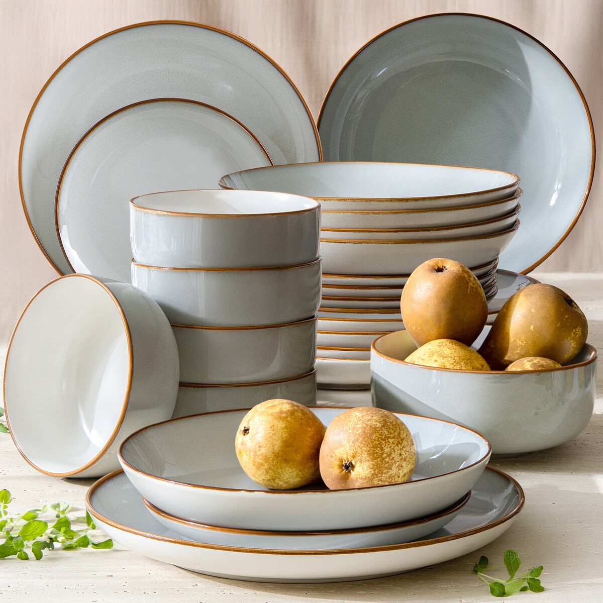 PORTOFINO Zestaw obiadowy 6 os. (24 el.)