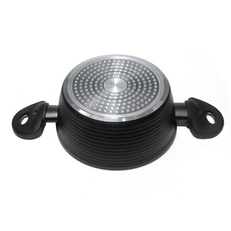 Zestaw garnków z powłoką granitową Marmo 12 ele. KLAUSBERG