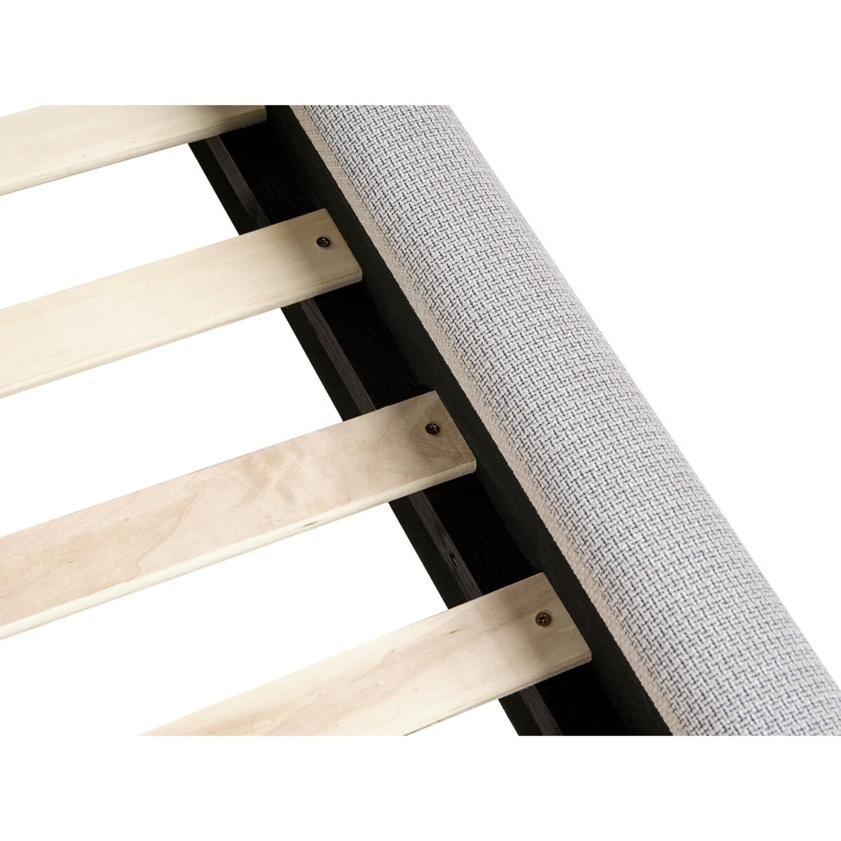 Łóżko BAJONNA 180 x 200 cm Jasnoszary