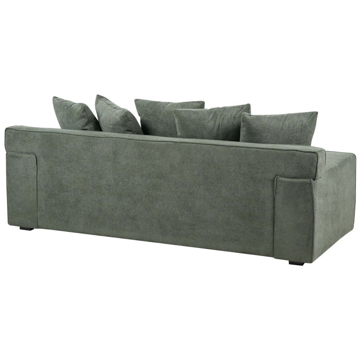 Sofa VISKAN Szenil Ciemnozielony dla 3 osób