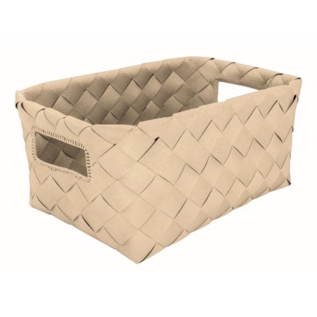 Kleine Wolke Aspera Koszyk/Pojemnik łazienkowy beżowy M tworzywo sztuczne