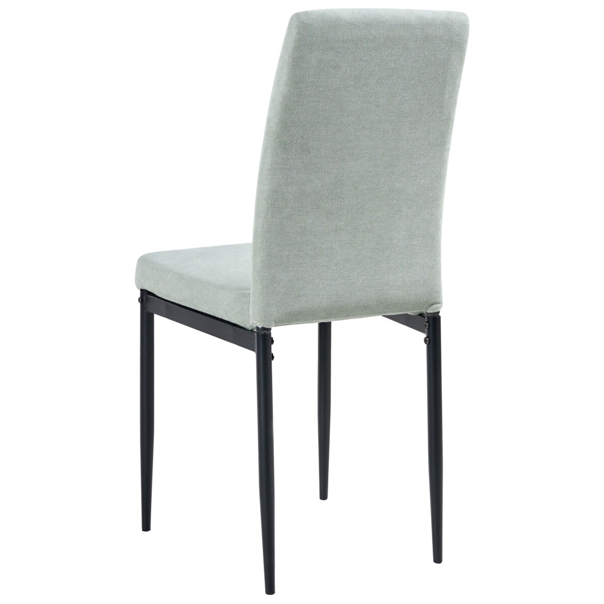 Zestaw 4 krzeseł do jadalni RINER  Jasnozielony