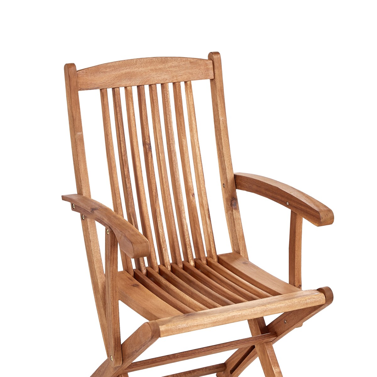 Krzesło ogrodowe Zestaw 2 Drewno Szary MAUI II