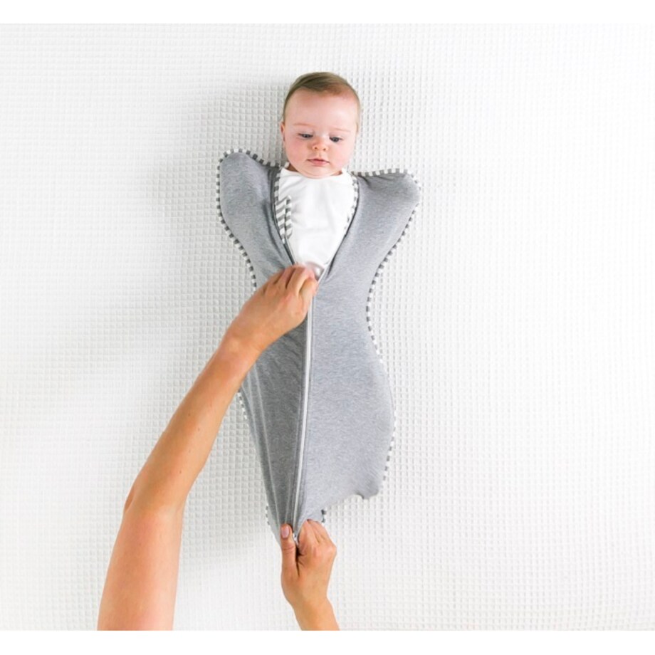 Otulacz Swaddle UP - rozmiar XS - szary - ETAP 1 Original