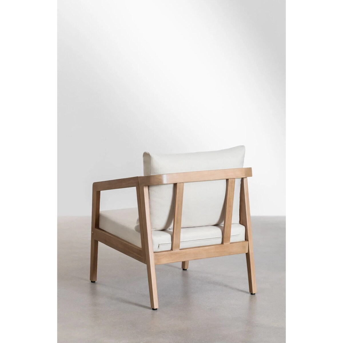 Zestaw ogrodowy: sofa, 2 fotele i stolik z drewna akacjowego Kaela