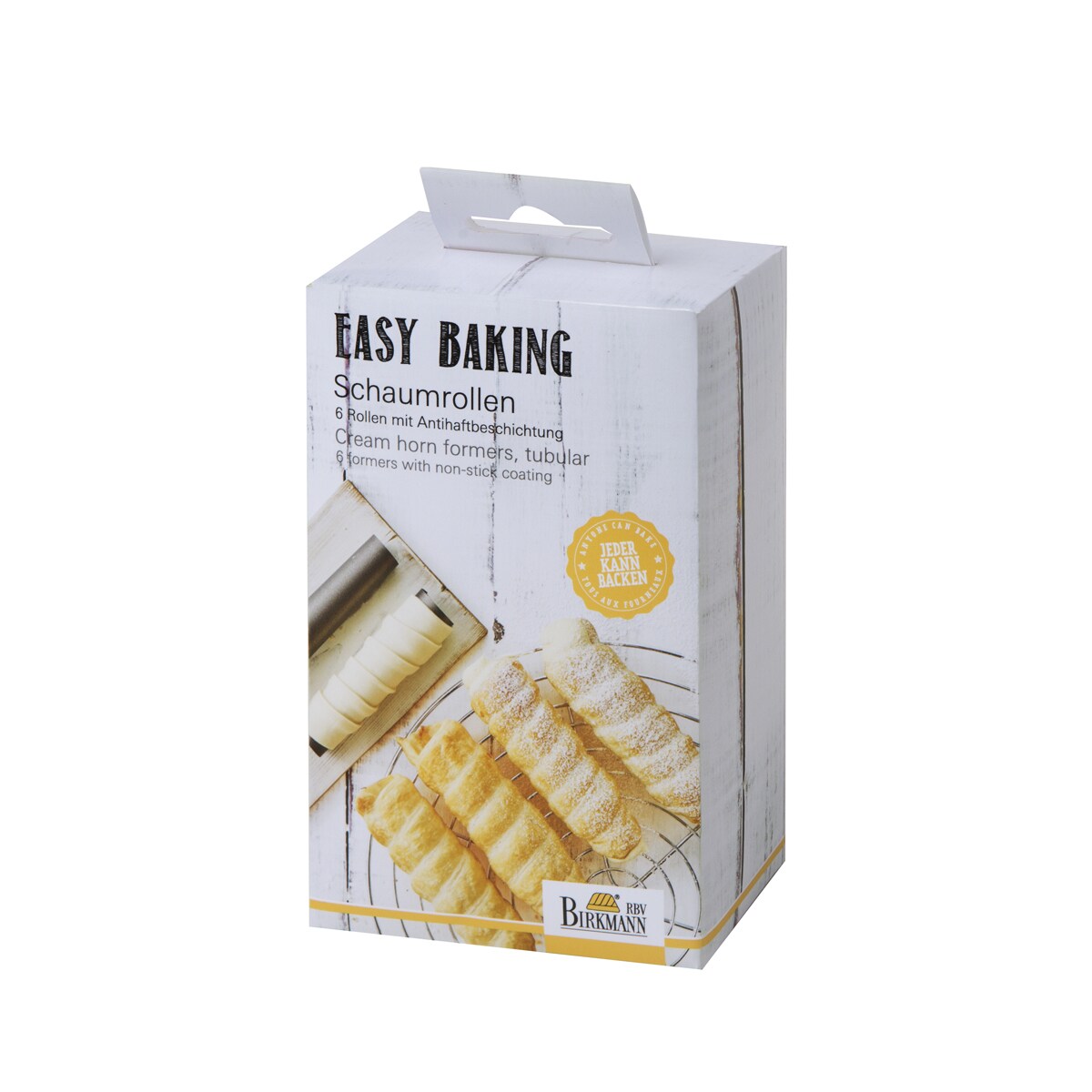 Formy do rurek z kremem EASY BAKING - 6 szt. / Birkmann