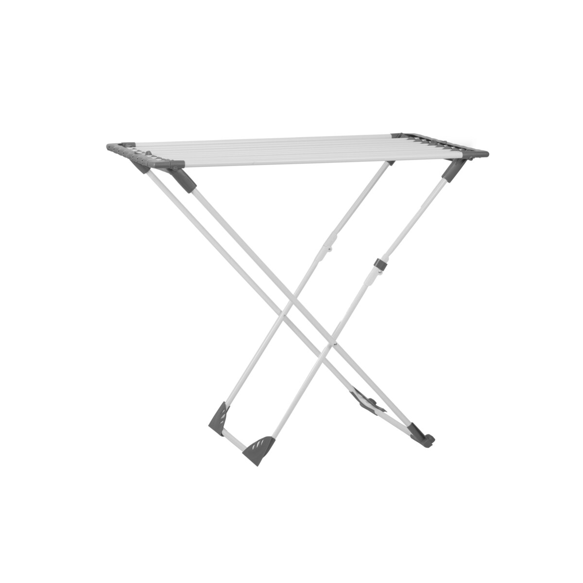 Suszarka na pranie do ubrań bielizny stojąca teleskopowa 20m Massido Ursula biała