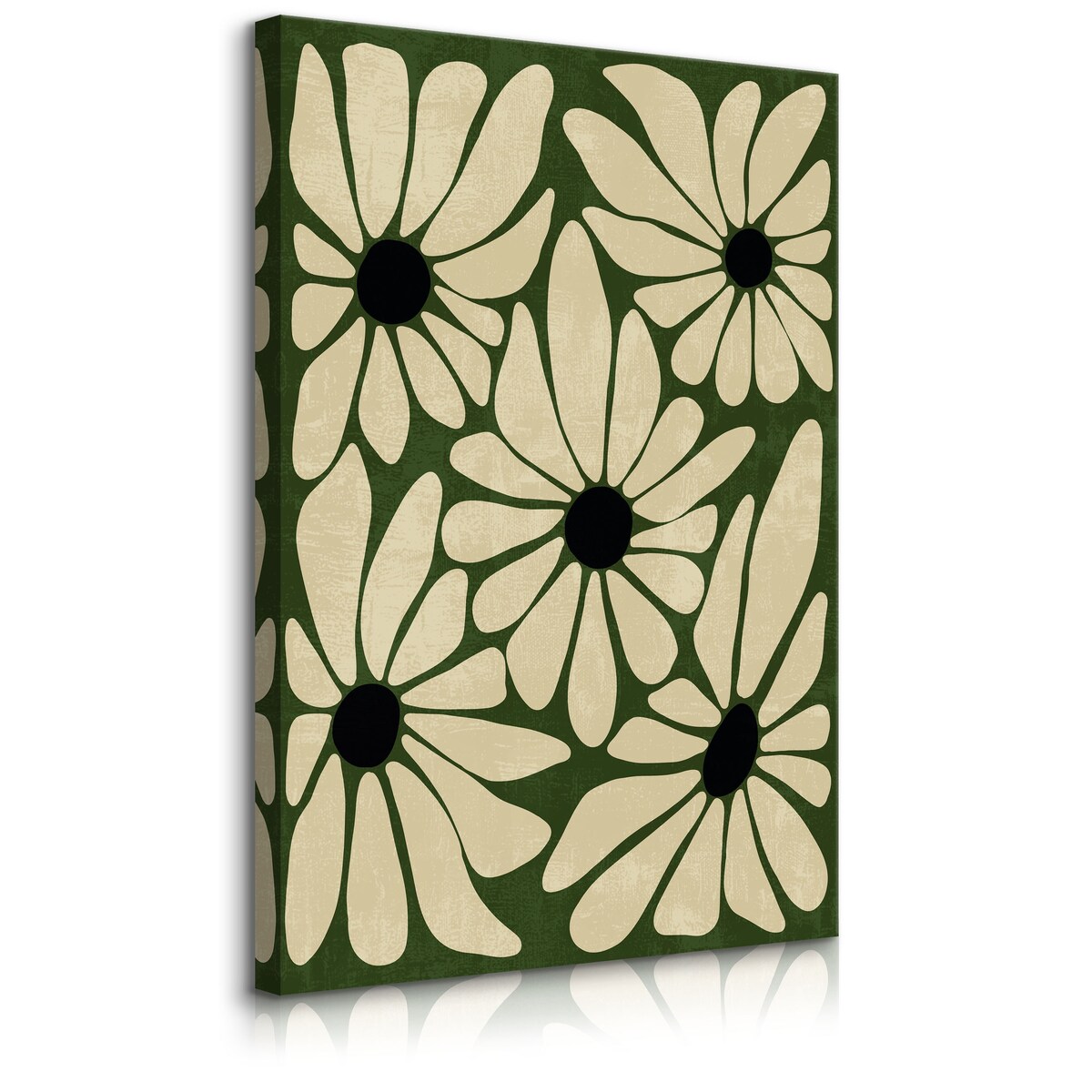 Obraz Do Salonu Beżowe Kwiaty 30x40cm