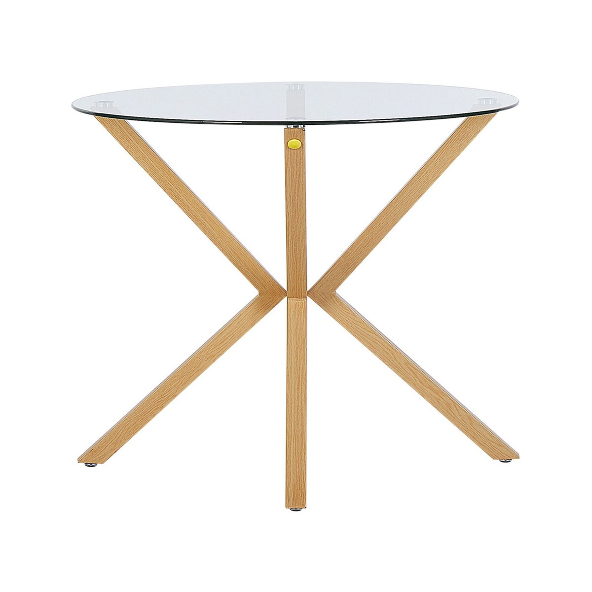 Stół do jadalni ALTURA Przezroczysty 90 cm