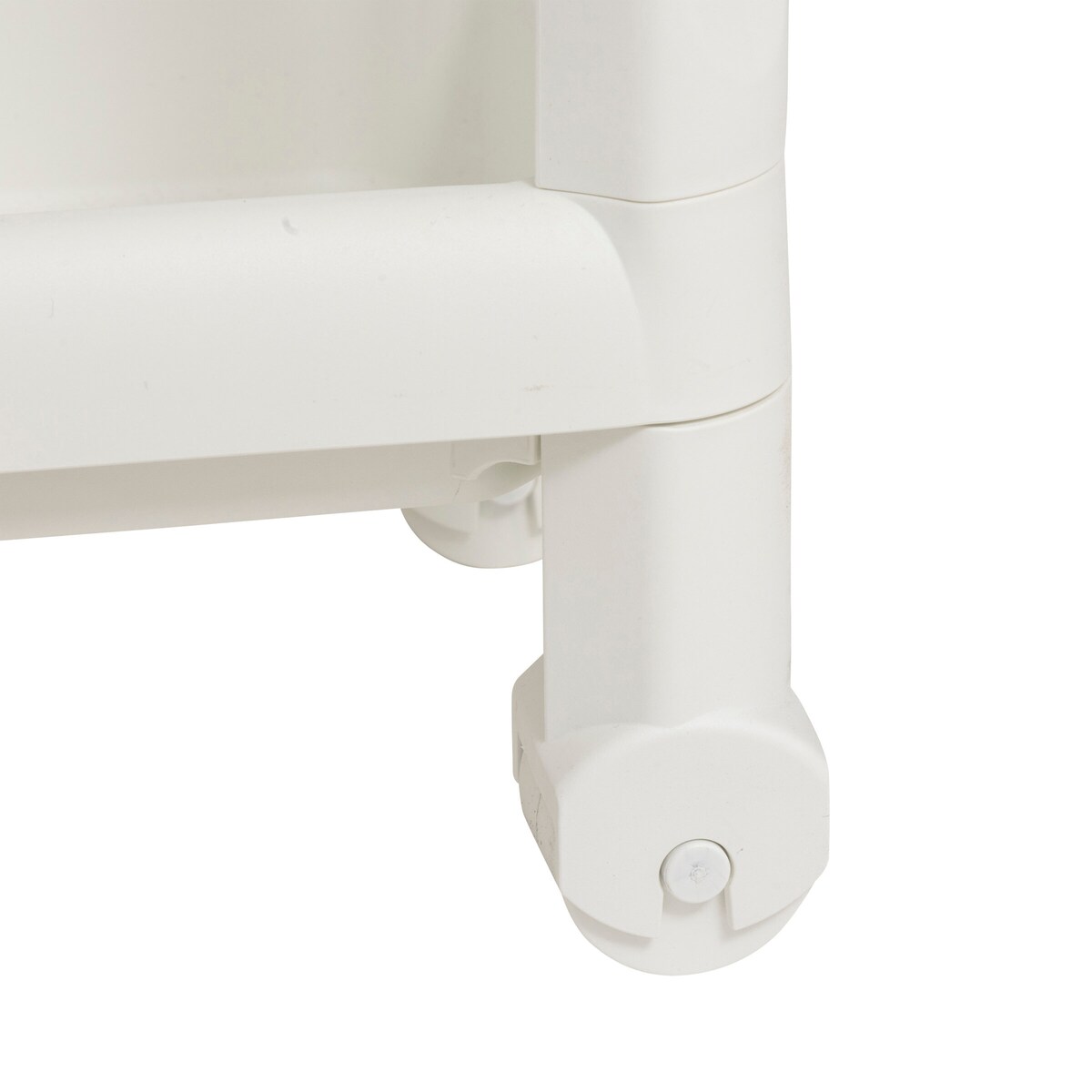 Wąski regał łazienkowy 3-poziomowy NIV z tworzywa sztucznego, 52 x 17 x 70,5 cm