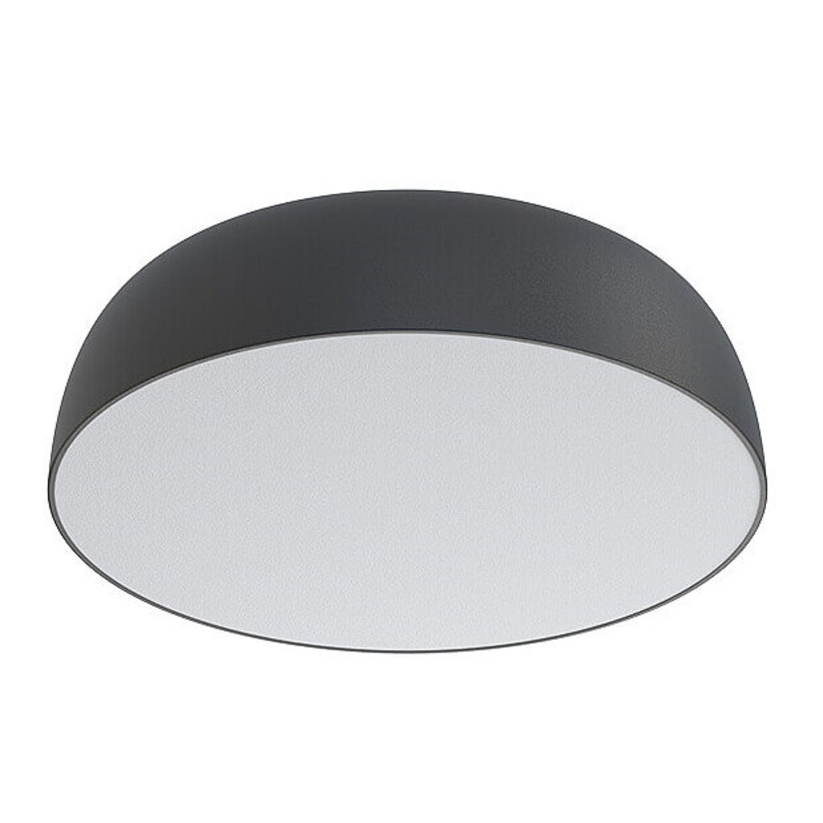 Lampa sufitowa salonowa Satellite 8016 Nowodvorski owalna metalowa czarna