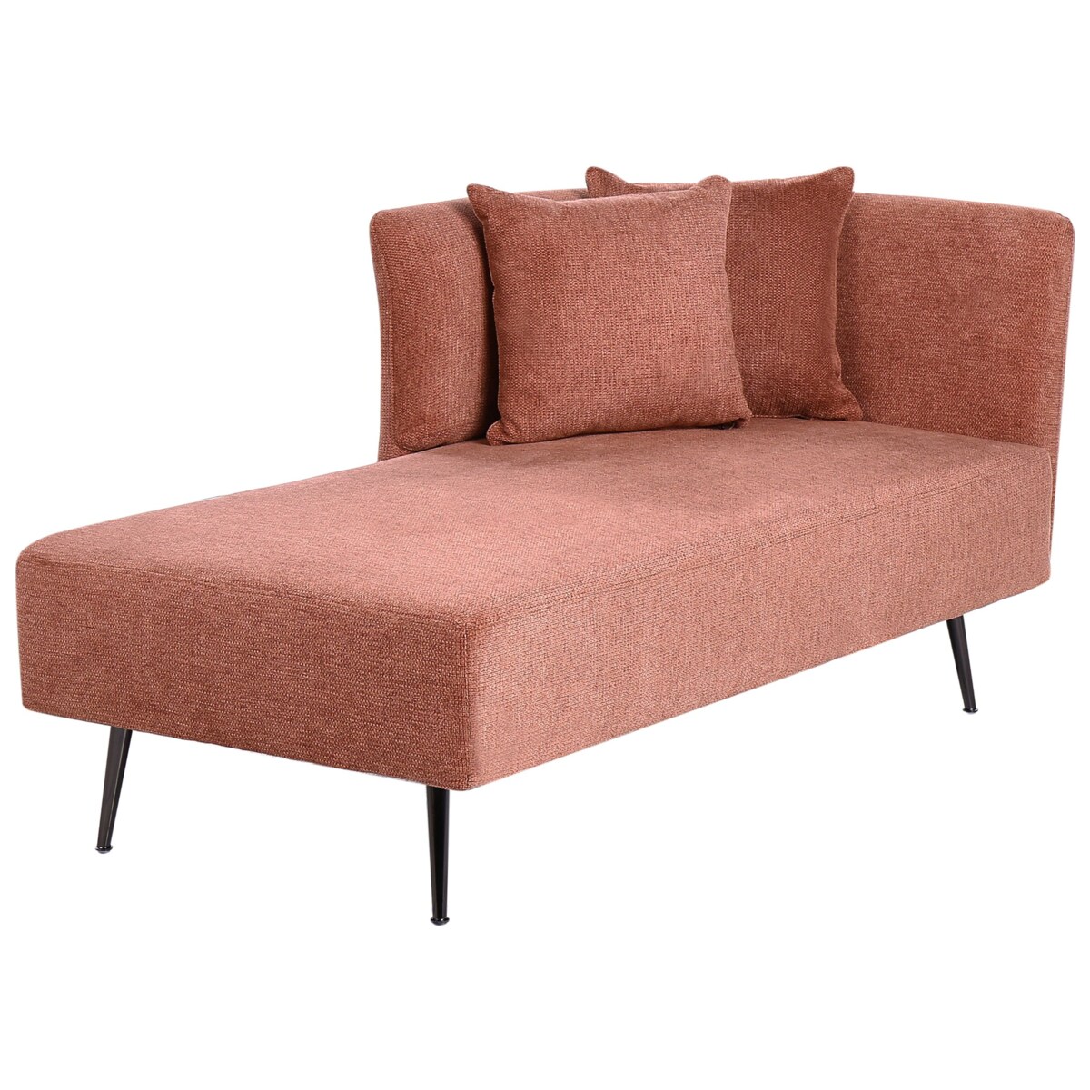 Szezlong prawostronny czerwony RIOM