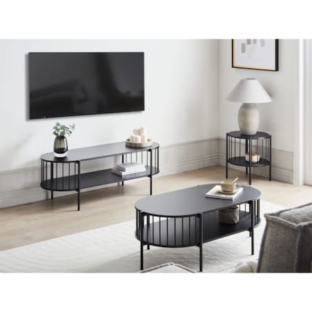 Szafka RTV Czarny OREANA