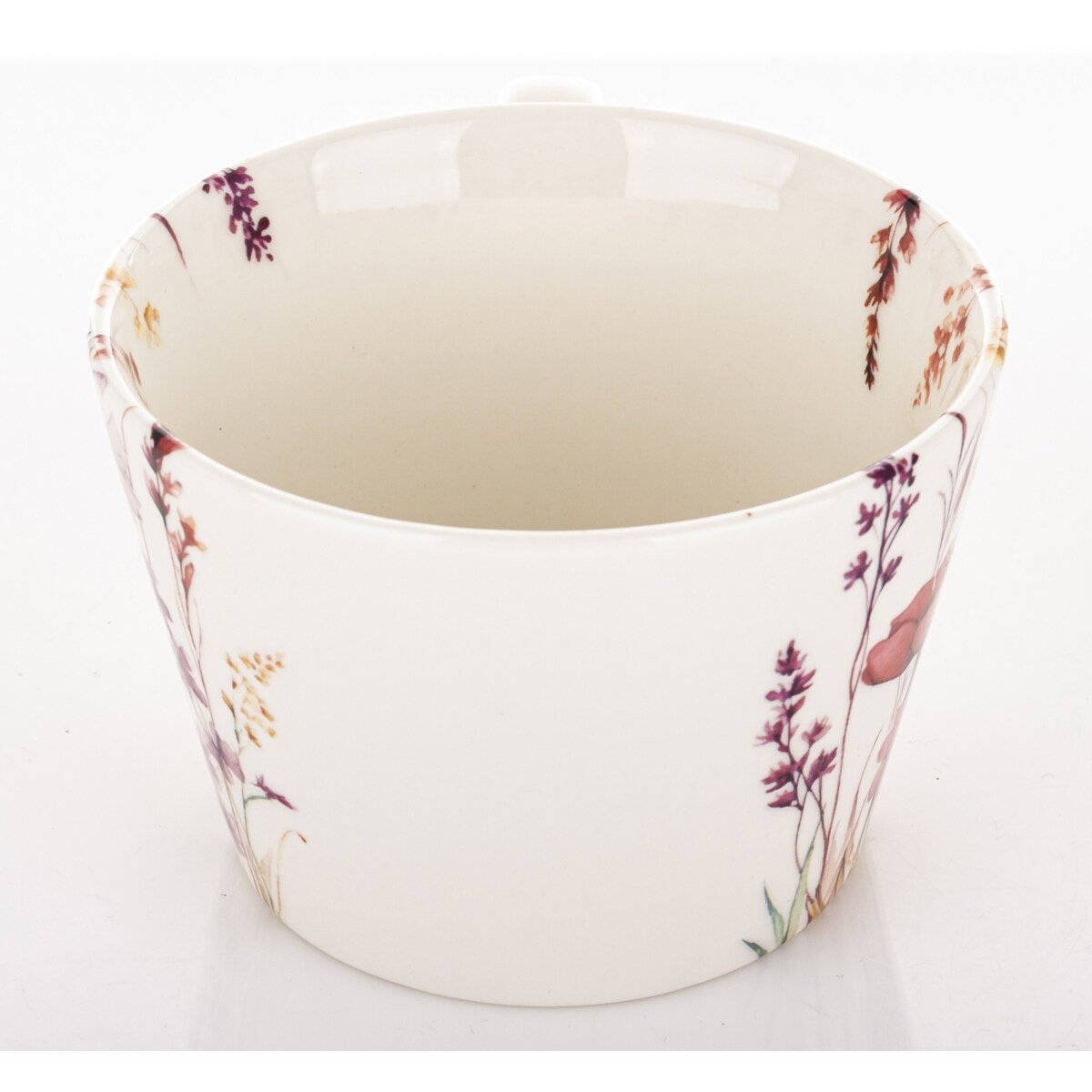Kubek porcelanowy 450 ml FLORES 8x15x11,5 cm