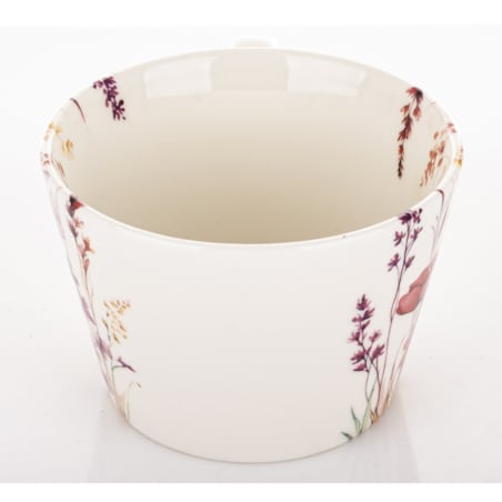 Kubek porcelanowy 450 ml FLORES 8x15x11,5 cm