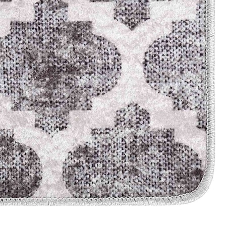 vidaXL Dywan kolorowy, możliwość prania, 190x300 cm, antypoślizgowy