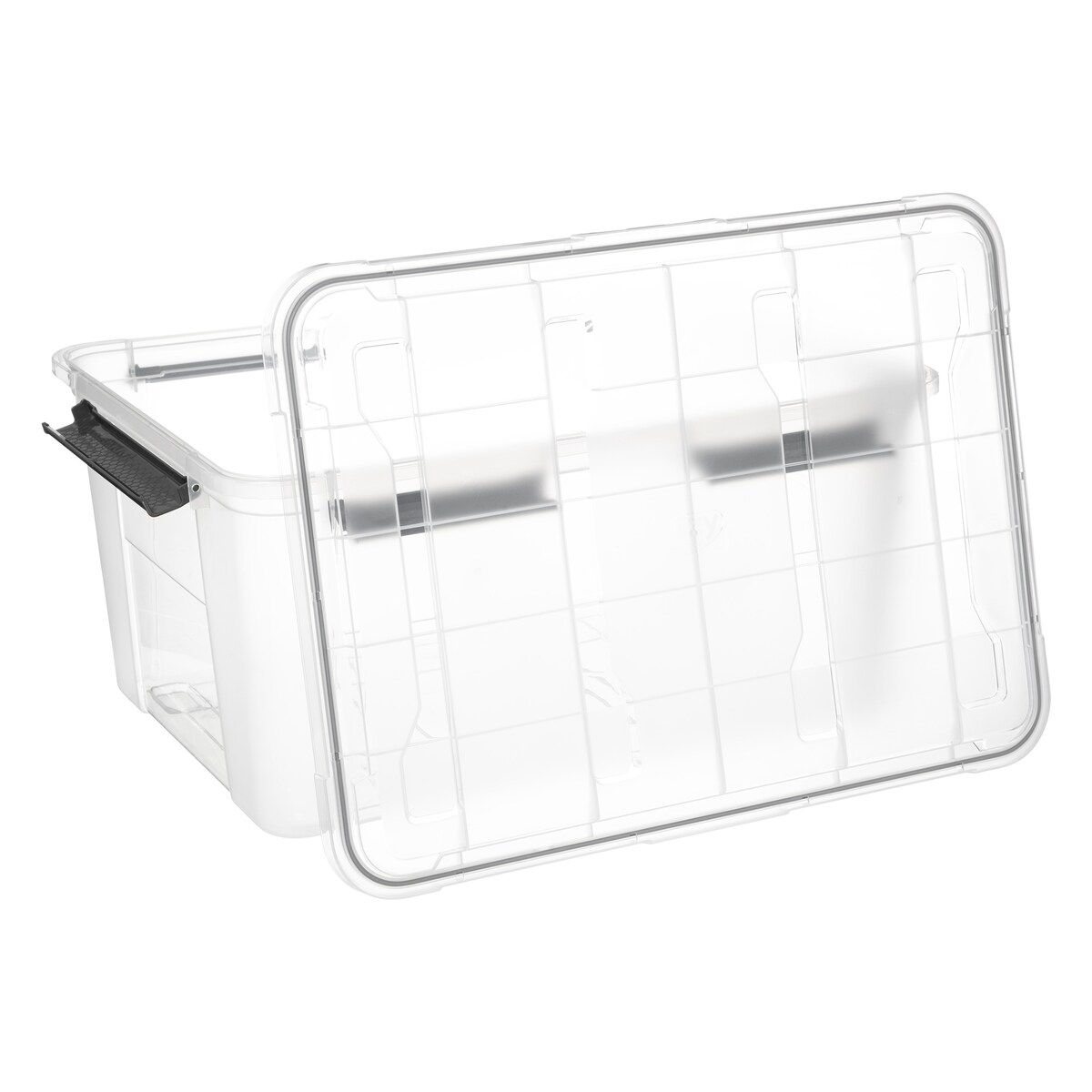 Plastikowy pojemnik z pokrywą, 75 l , 64 x 48 x 33,5 cm