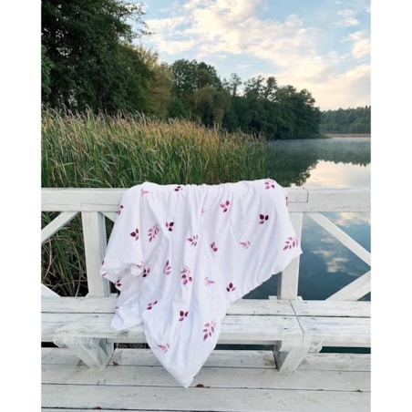 Pościel Listki 140/200 + 70/80 cm