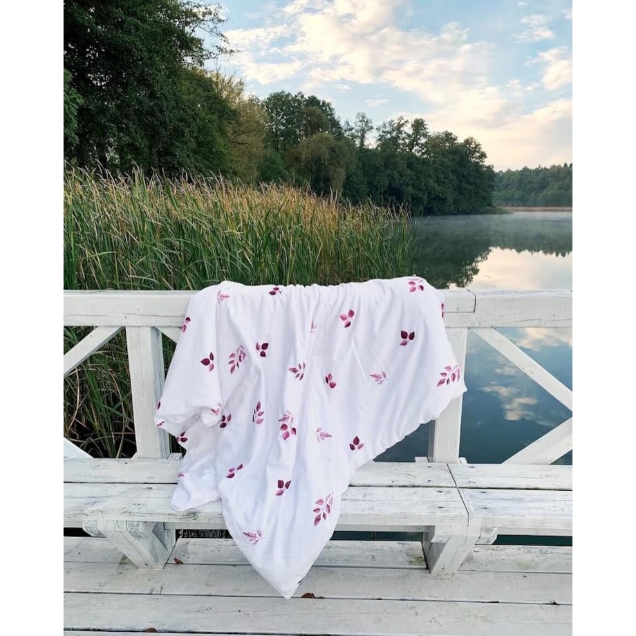 Pościel Listki 140/200 + 70/80 cm