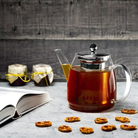 Dzbanek zaparzacz do herbaty kawy 0.6L KINGHOFF