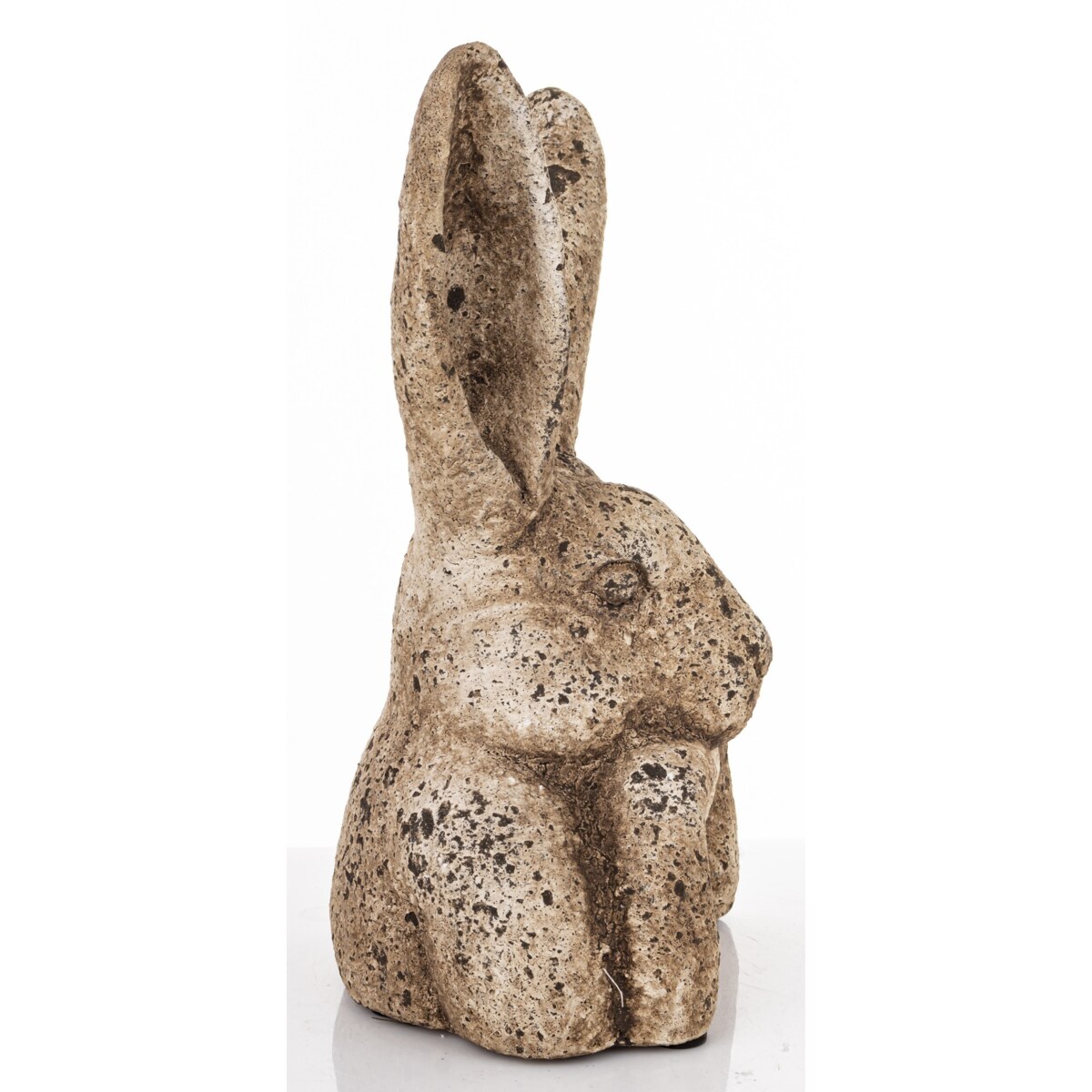 Figurka popiersie królika 36x20x16 cm TORACE szaro-brązowy duży