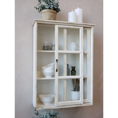 Witrynka wisząca z przesuwnymi drzwiami