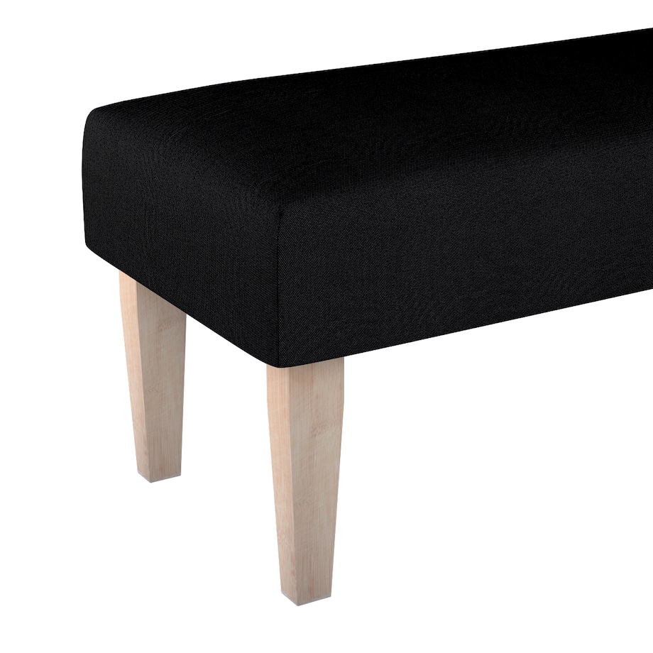 Ławka, czarny, 100 x 40 x 40 cm, Etna