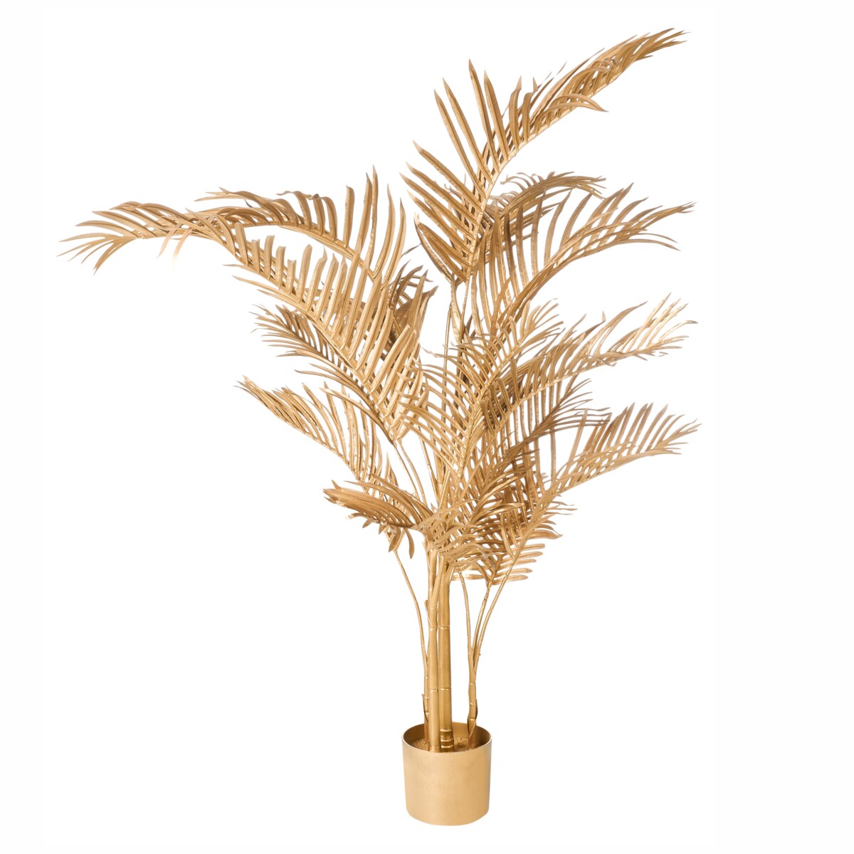 Sztuczna roślina ARECA PALM 160 cm Złoty