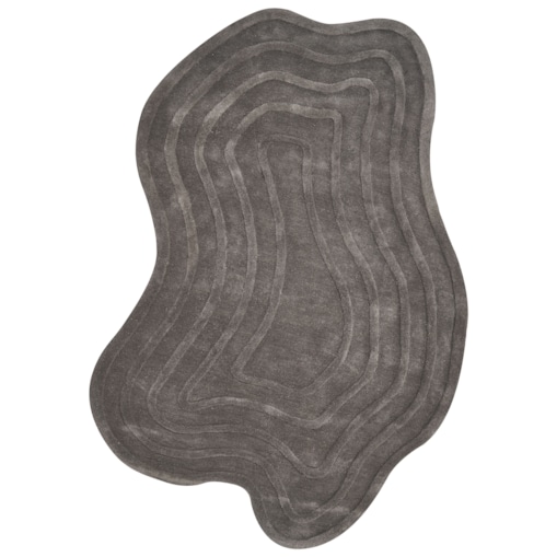 Dywan SATNA Beżowoszary 160 x 230 cm Wełna