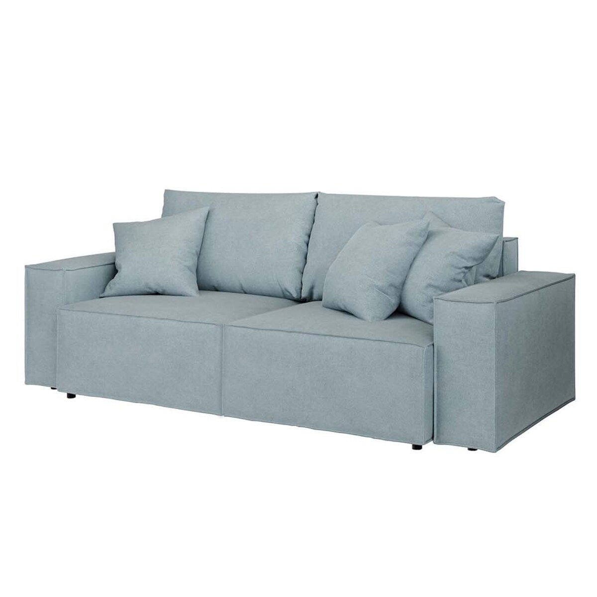 Melow 3-osobowa rozkładana sofa - jasnoniebieska