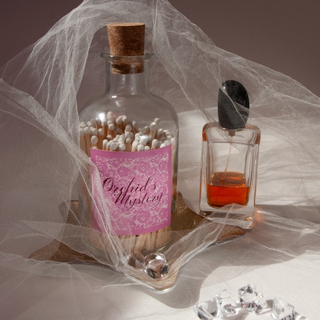 Zapałki zapachowe w butelce "Tajemnica orchidei"