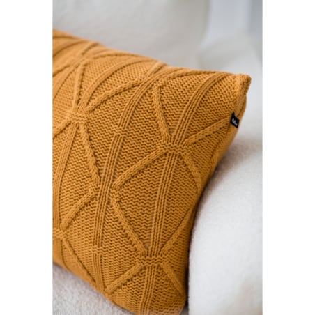Poszewka brytyjska podłużna musztardowa, 40 x 60 cm, La Manta