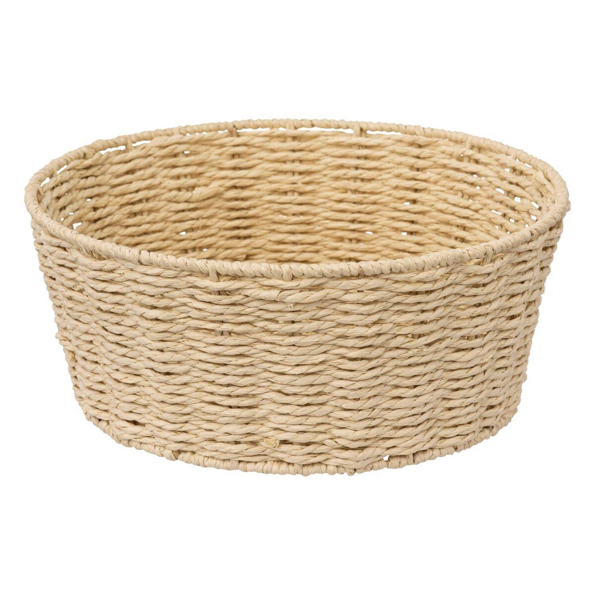 Koszyk na owoce Kord, okrągły, pleciony, Ø 28 cm
