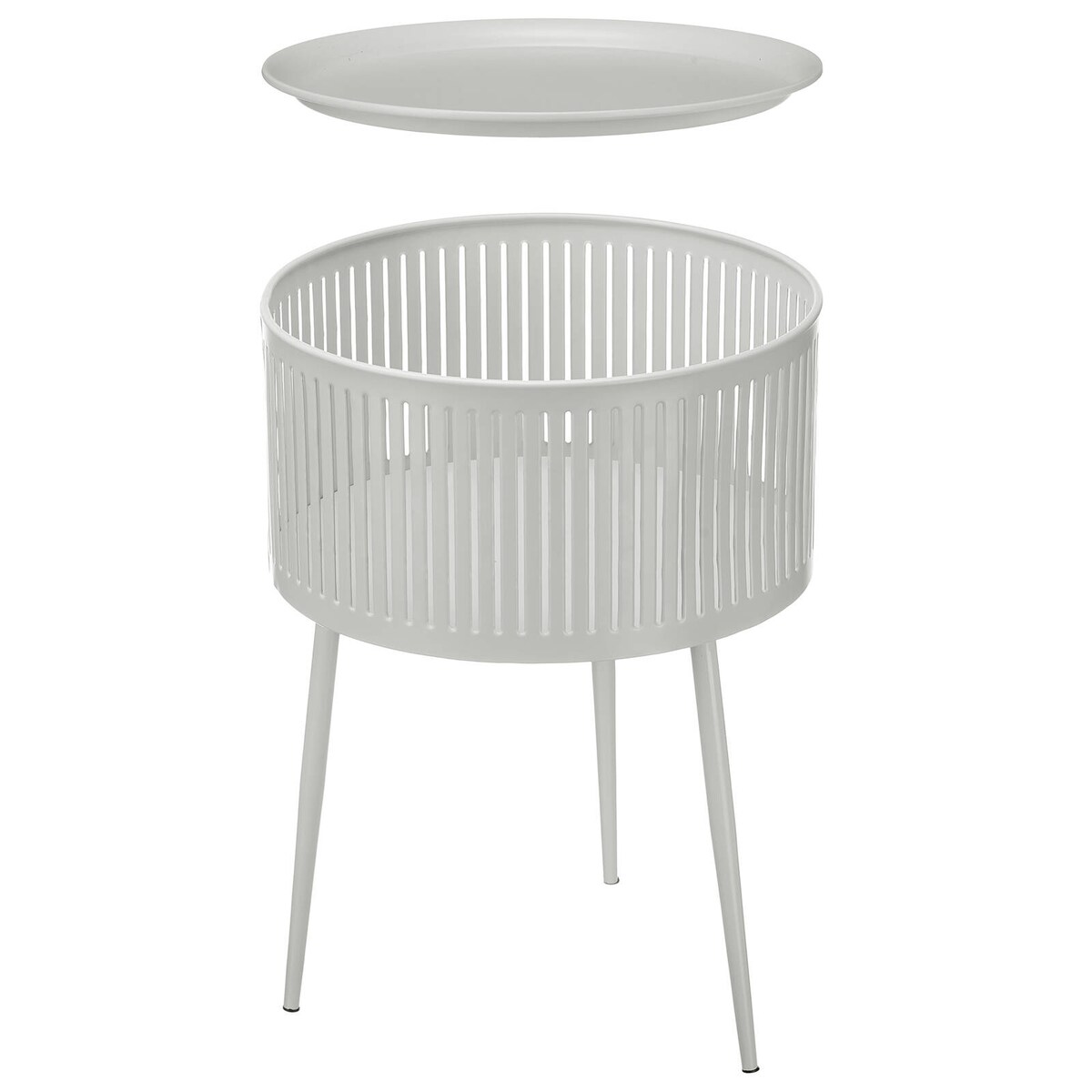 Stolik kawowy okrągły z miejscem do przechowywania, Ø 40 cm