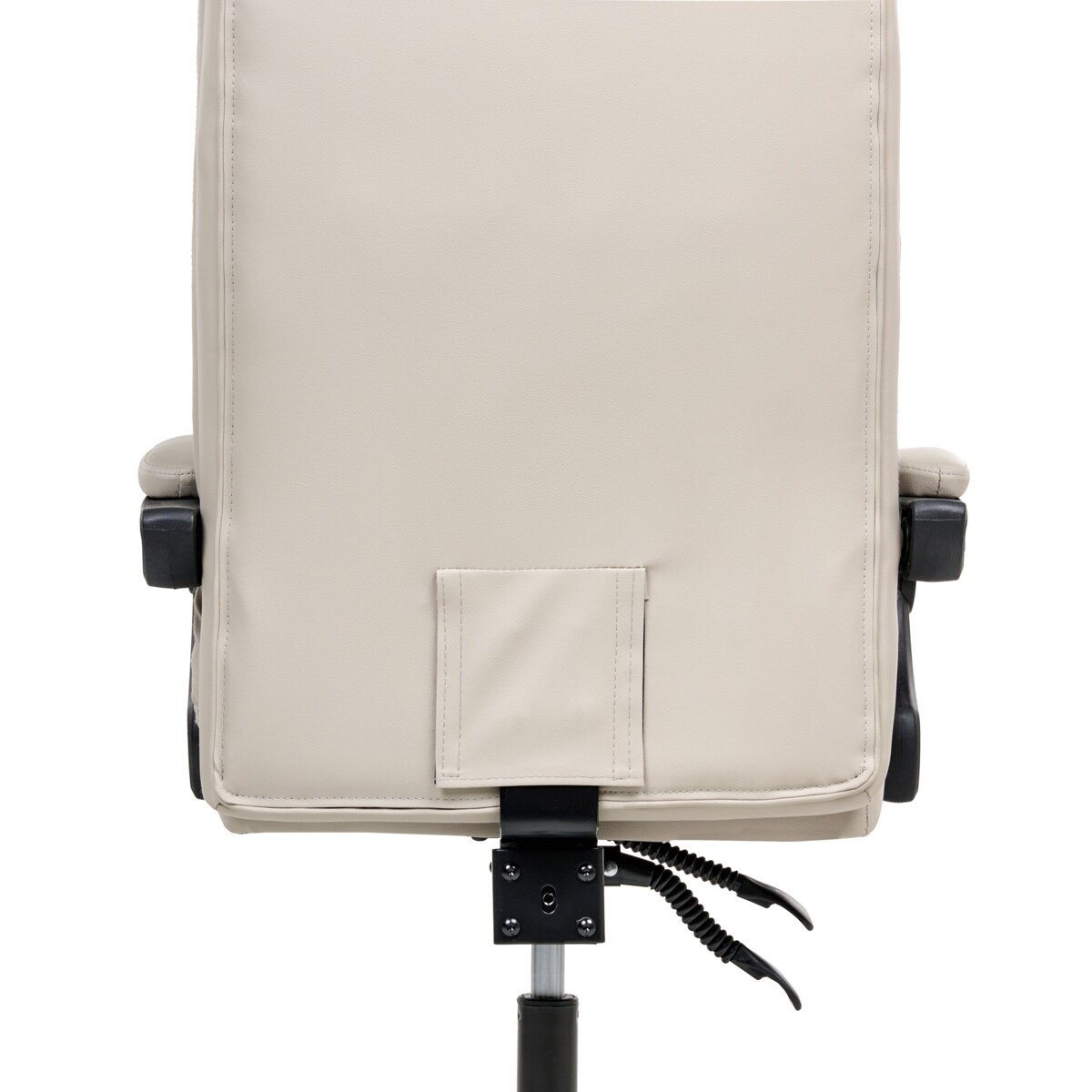 Fotel biurowy SERENE Ekoskóra Jasnobeżowy