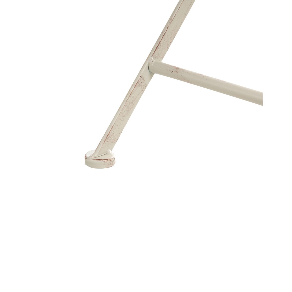 Zestaw 2 krzeseł ogrodowych JUINA Składane Metal Jasnobeżowy